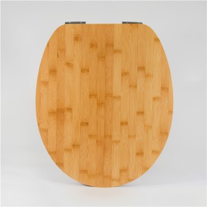 Natural Wood Toilet Seat – Bamboo Bevel Edge